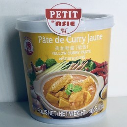 Pâte de curry jaune - 400g